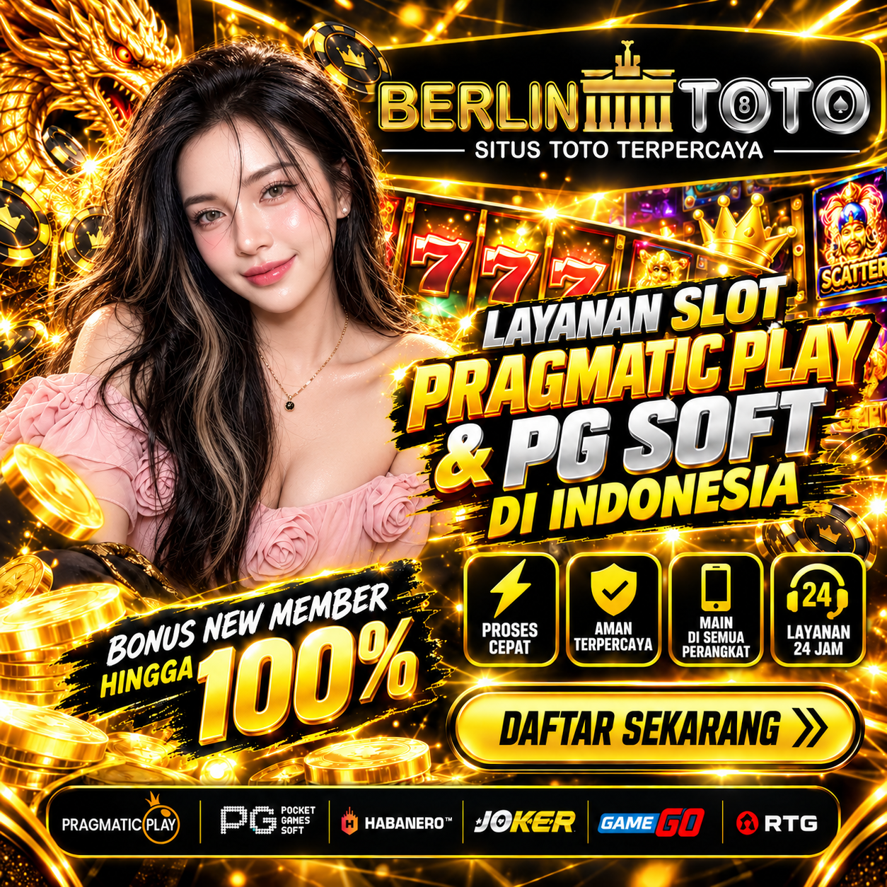 BERLINTOTO ‡ Informasi Login dan Layanan Slot Pragmatic Play & PG Soft di Indonesia